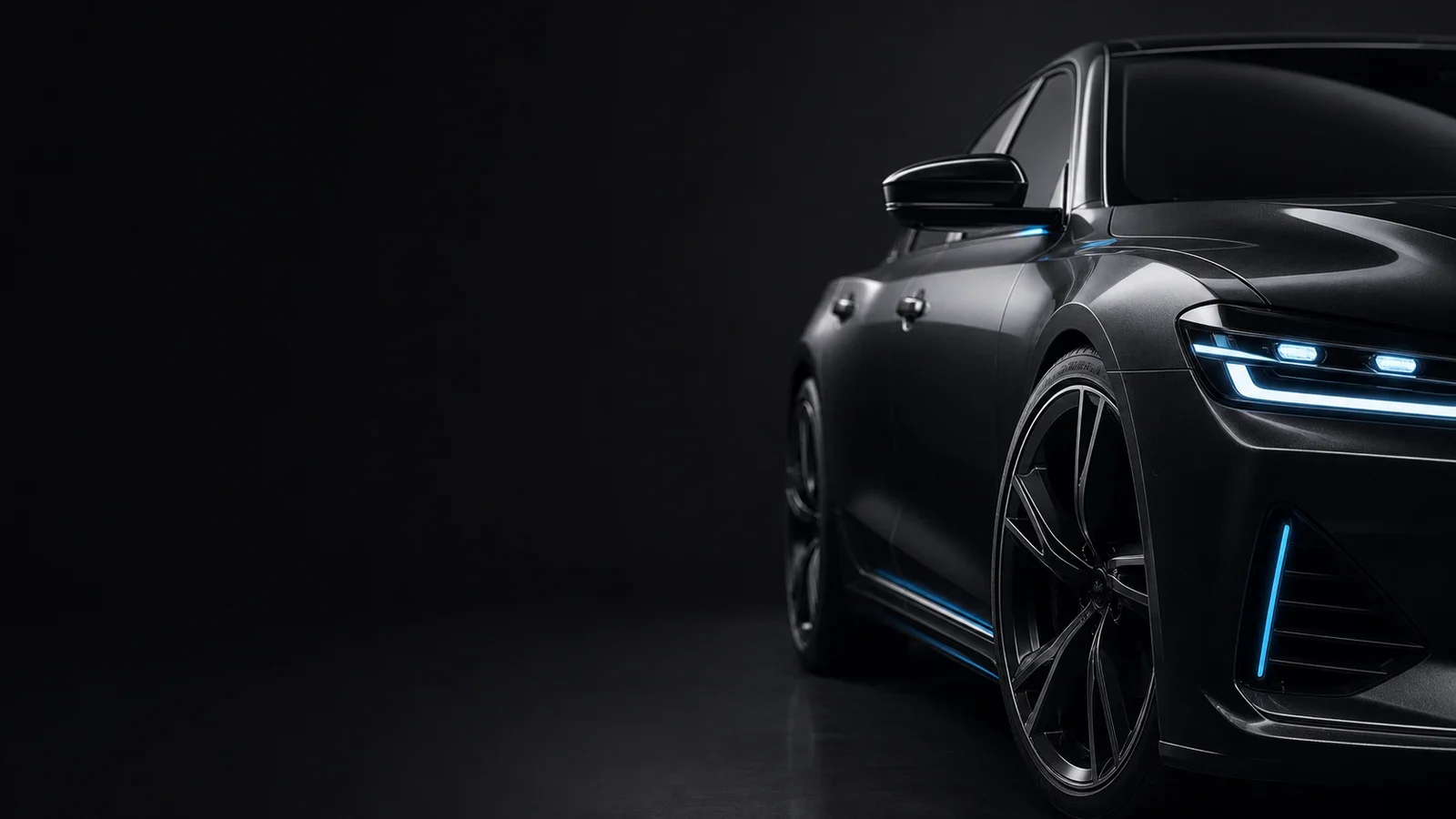 Electric passenger vehicle representing new-energy drivetrain programs
