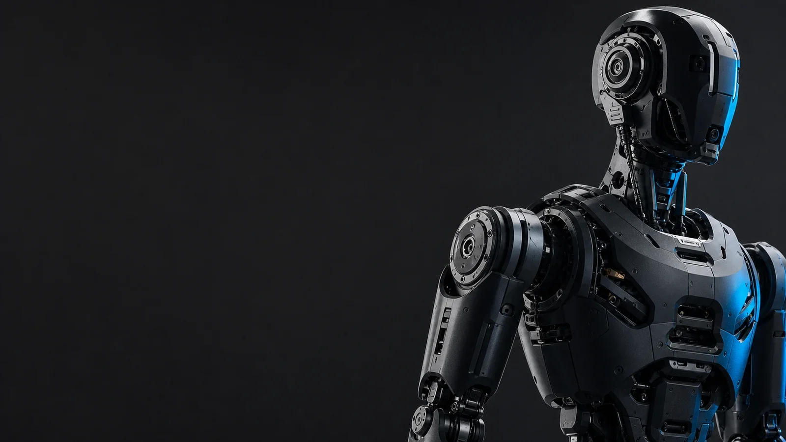 Humanoid robot representing custom joint reducer programs