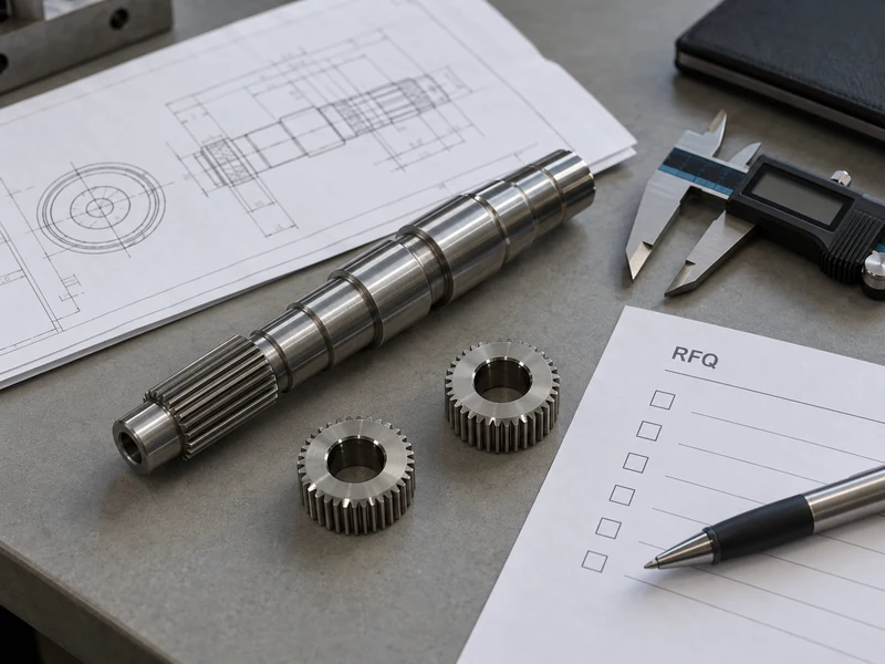 custom gear rfq checklist