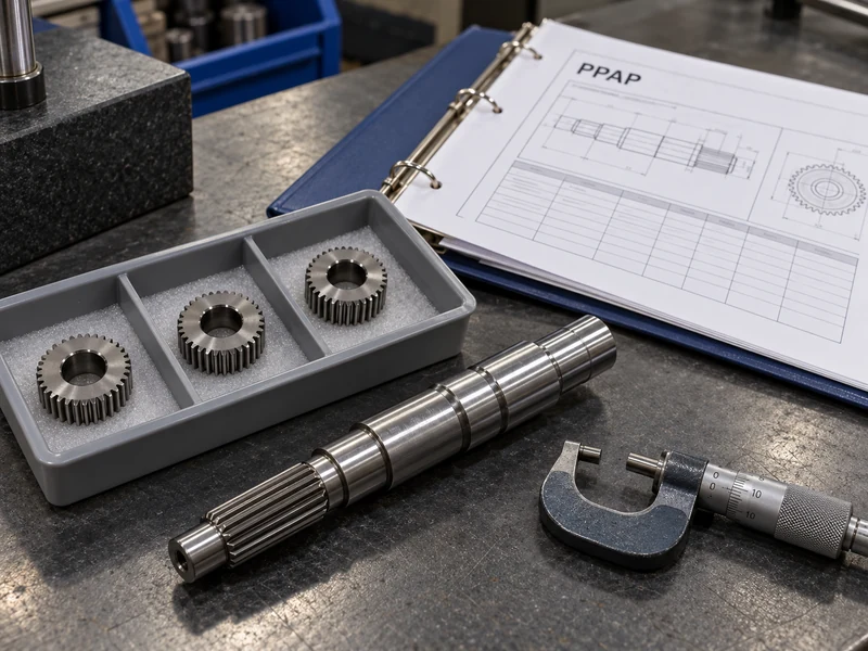 PPAP for Machined Gears and Shafts